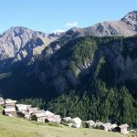 Vue sur Saint-Véran