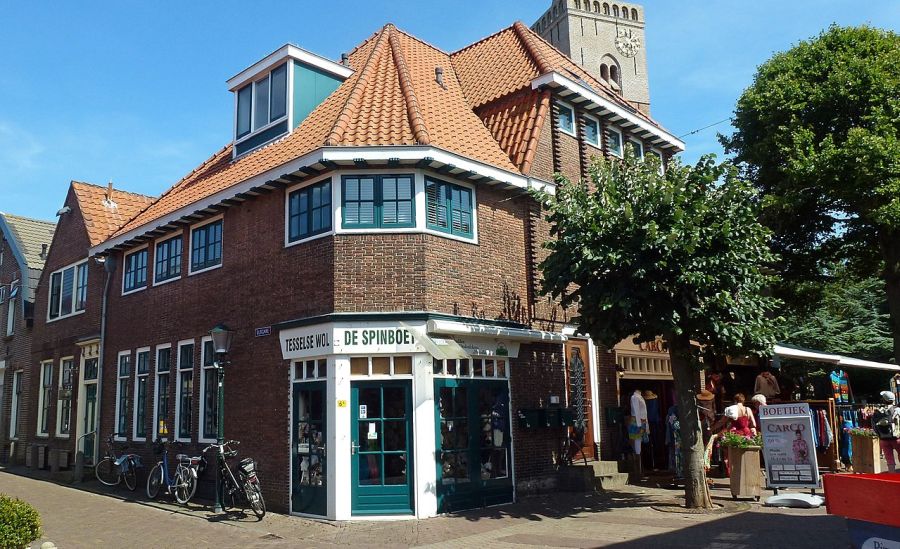Den Burg l'endroit idéal pour le shopping sur l'île de Texel