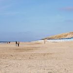 Larges plages de sable fin à De Koog sur l'ïle de Texel