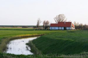 Maison typique de l'Île de Texel