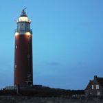 Le phare de nuit, symbole de Texel