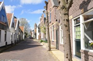 Le village typique De Waal sur l'Île de Texel
