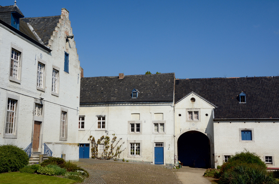 Abbaye Marie?nlof, la cour intérieure