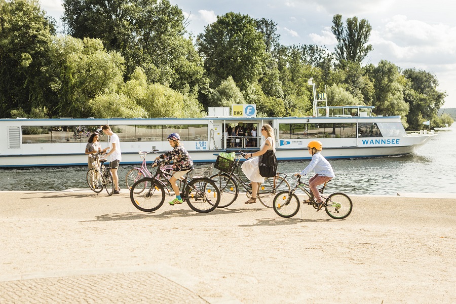 En vélo à Berlin pour une journée de détente