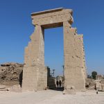 Entrée du site de Denderah