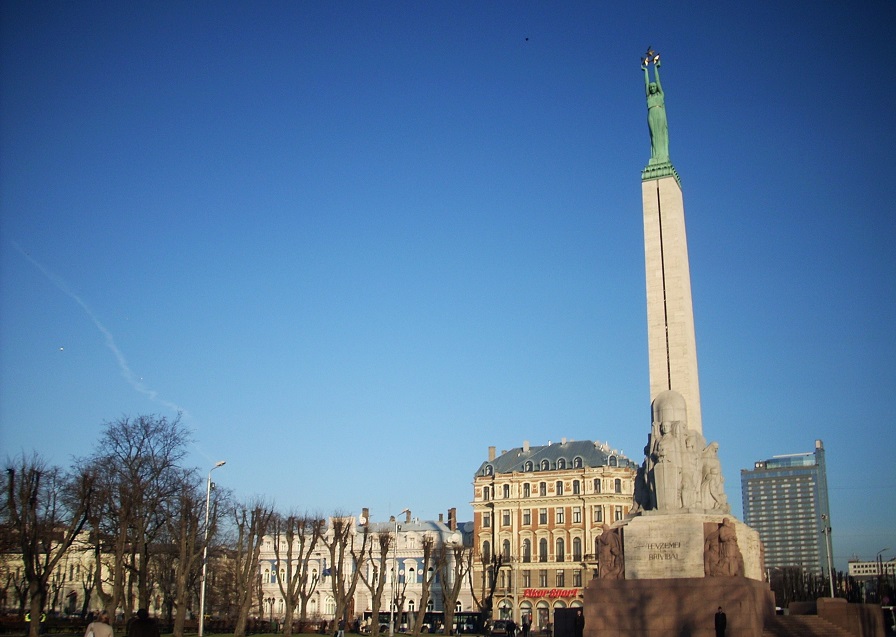 Riga, monument de la Liberté