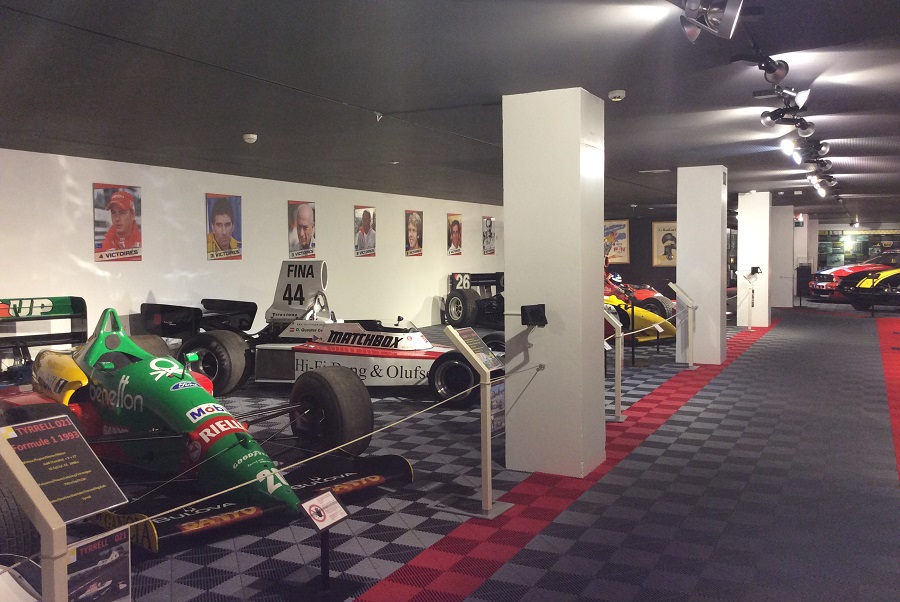 Het museum van het circuit van Spa-Francorchamps