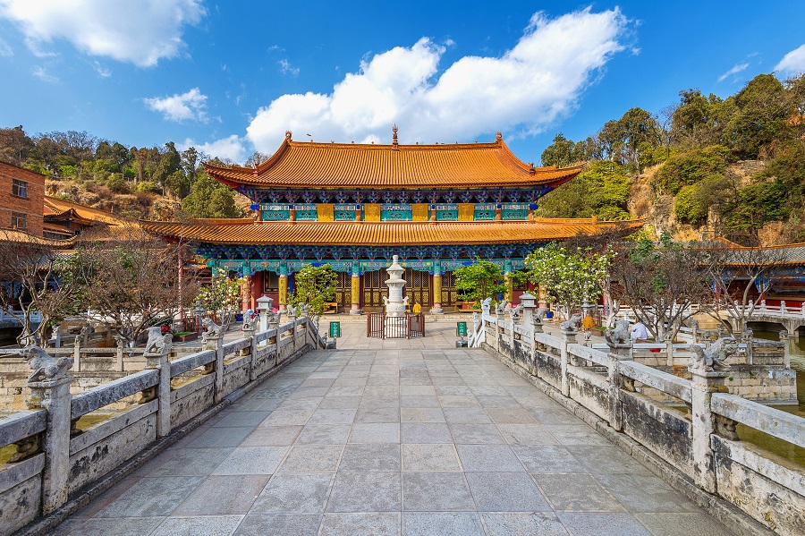 Yuantong-tempel van Yunnan in Kunming