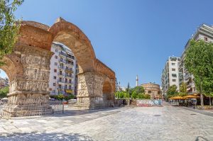 L'arche de Galerius à Théssalonique