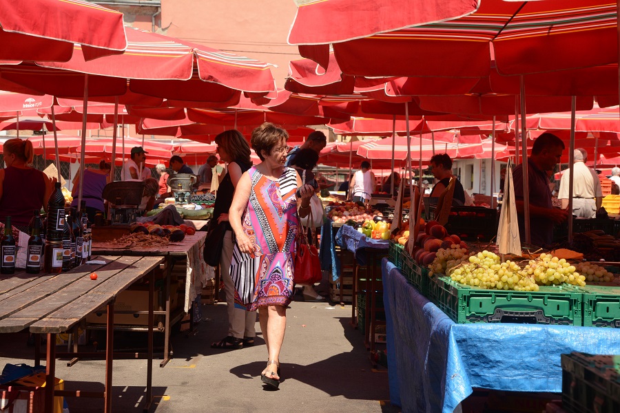 Le marché Dolac