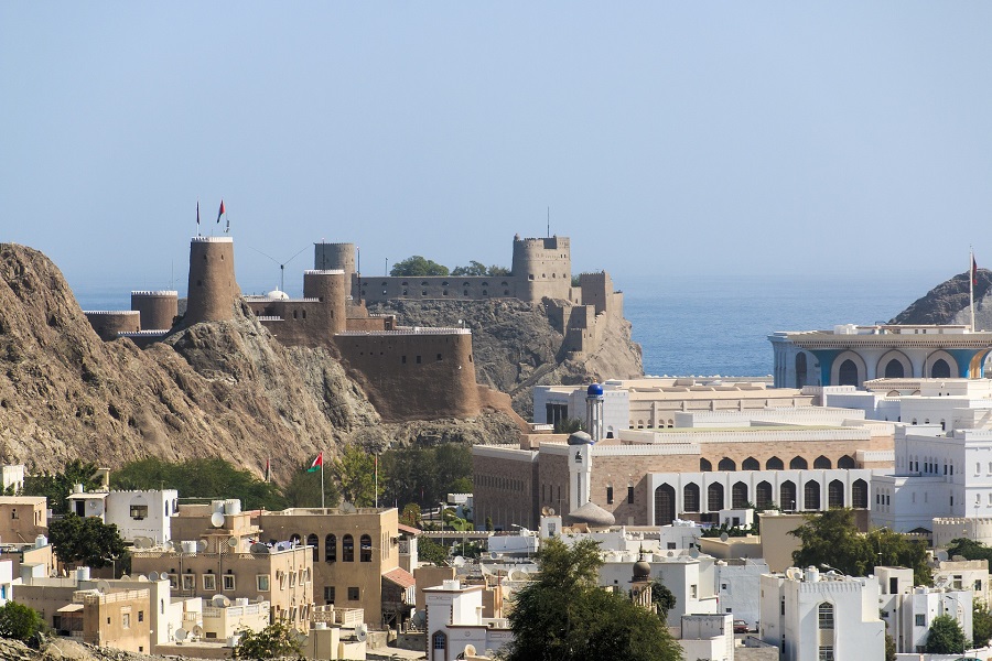 La capittale d'Oman : Muscat