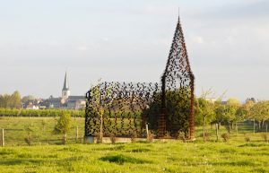 PIT kunstproject, het doorschijnkerkje van Gijs Van Vaerenbergh
