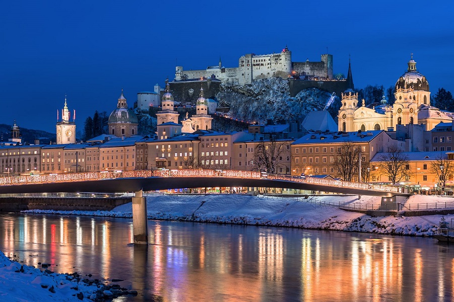 Kerstmis in Salzburg