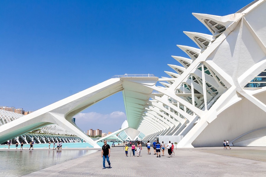 Het Museum van de Wetenschappen Valencia