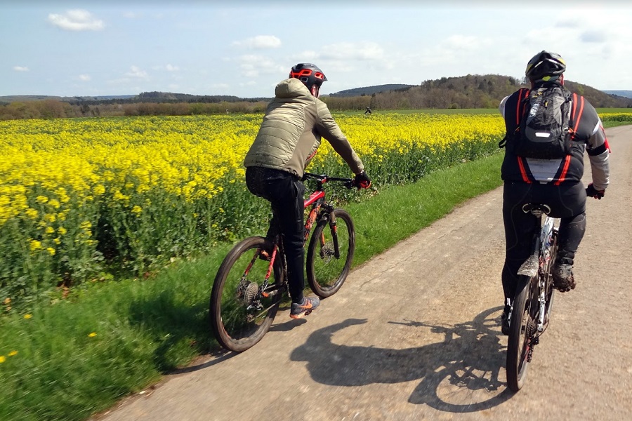 Mountainbike- of fietstoerisme in de Ardennen