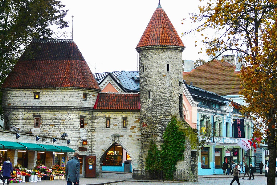 Tallinn la vieille ville médiévale
