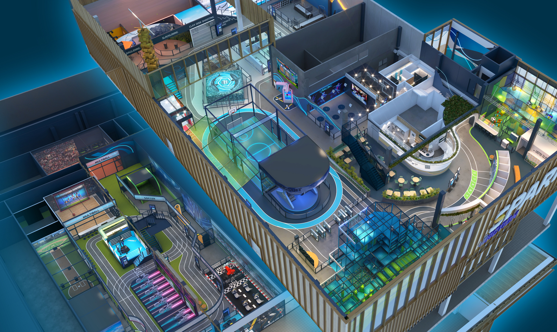 Sparkx, het nieuwe Limburgse park waar alles draait rond virtueel sporten