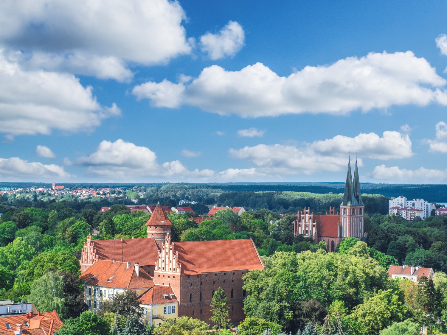 Meren en kastelen in Warmië en Mazurië, bakermat van Nicolaas Copernicus