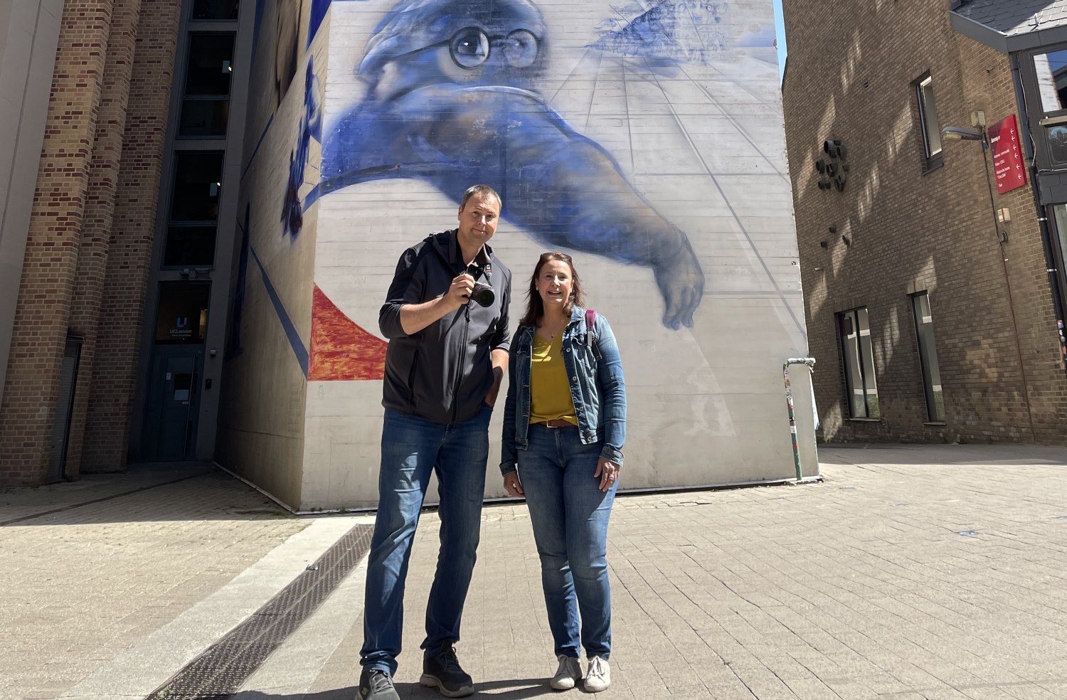 Benjamin Maréchal en escapade : à la rencontre de la femme qui a redonné des couleurs à Louvain-la-Neuve