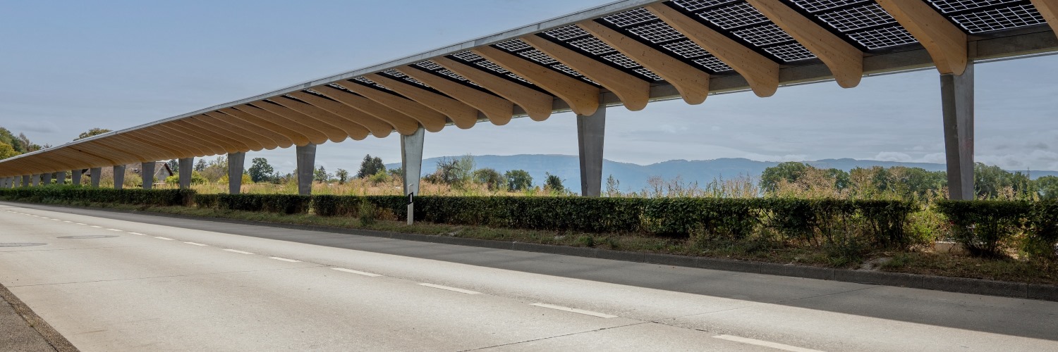 Zwitserland: een fietspad op zonne-energie!