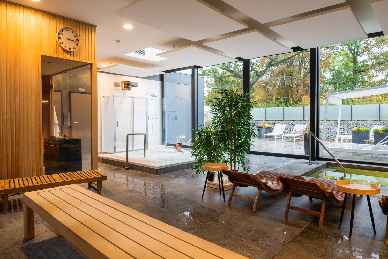 Golden Lakes Village - Autumn by Mill Media