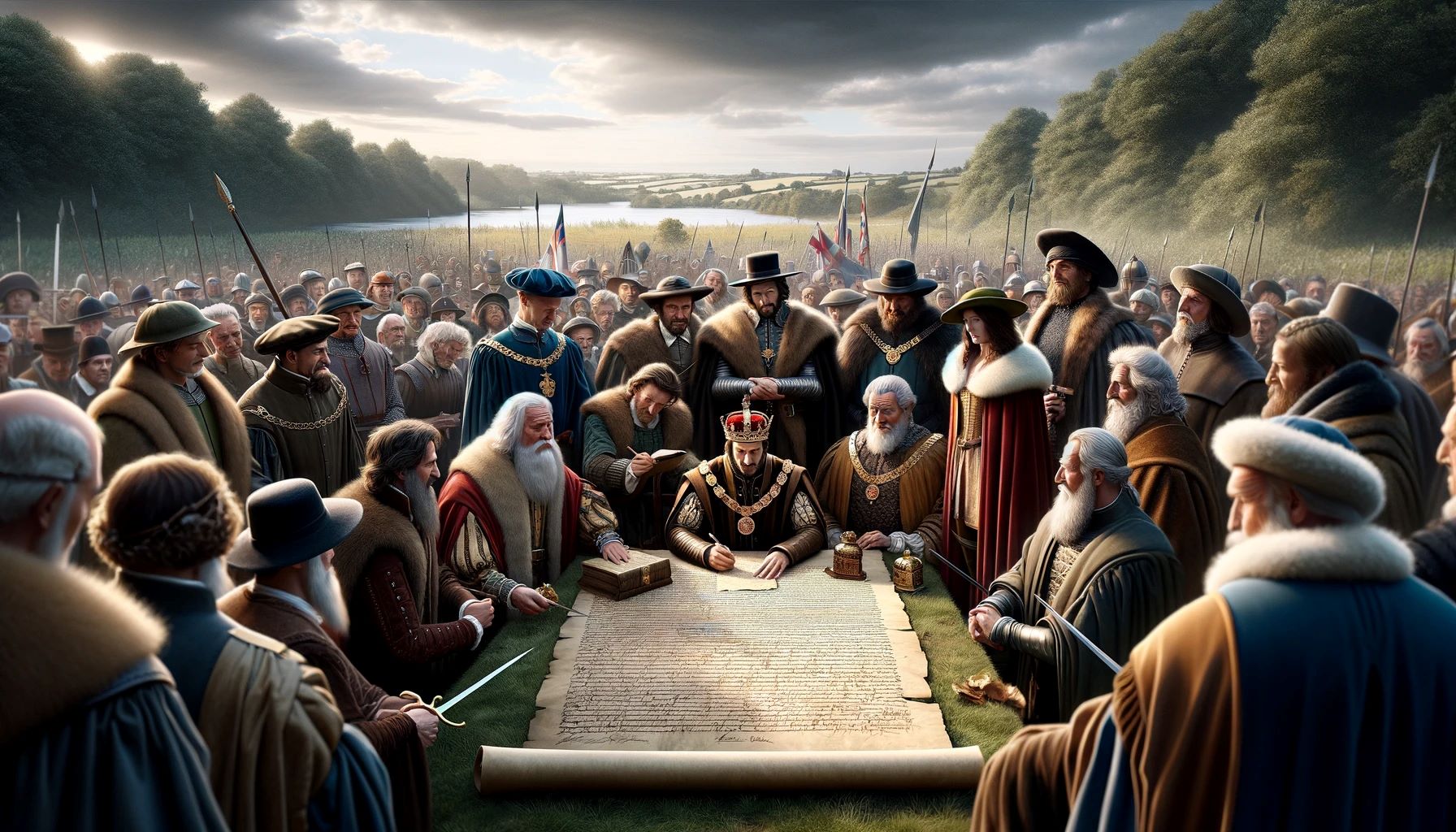 Een dag, een plek: Runnymede, 15 juni 1215, de ondertekening van de ‘Magna Carta’