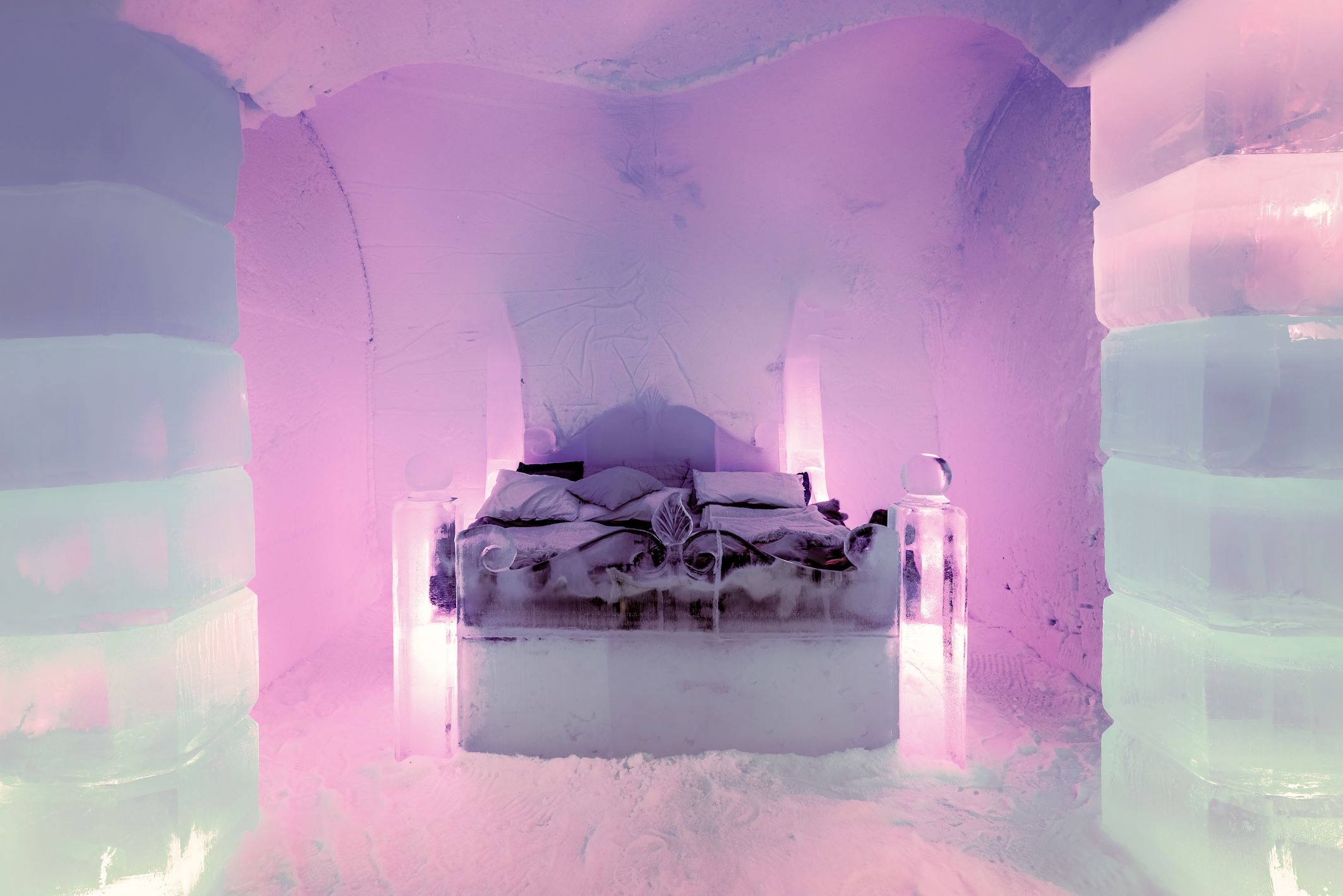 Voici les 5 hôtels de glace les plus incroyables du monde
