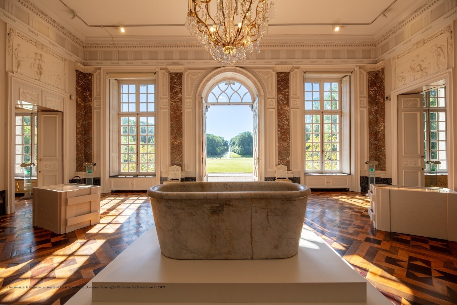 Le Grand Salon du Chateau de Seneffe