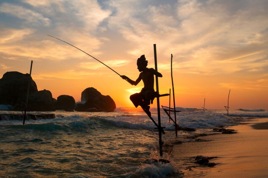 fishing man