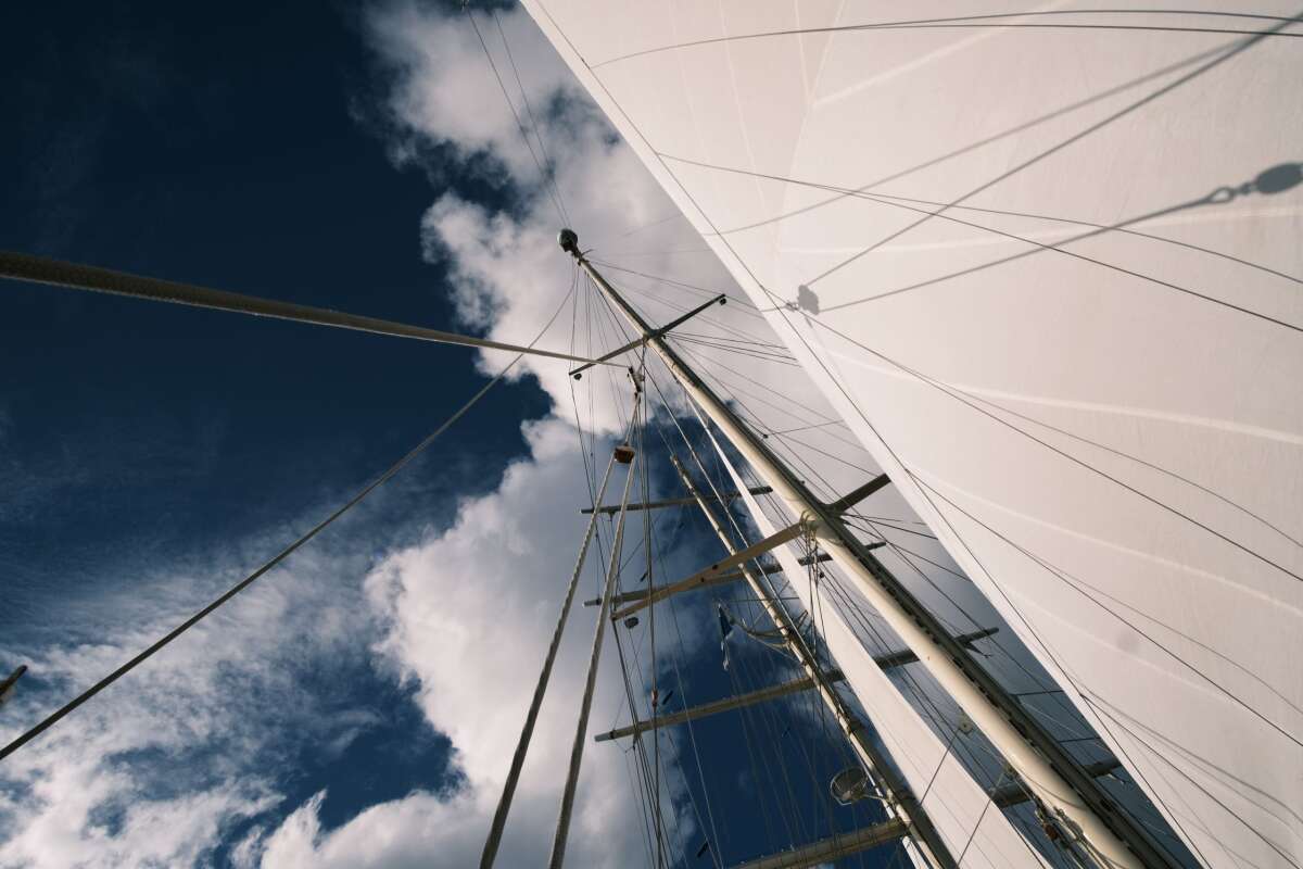 Plus de 3 300 m² de voiles réparties sur 4 mâts, le Star Clipper est unique en son genre