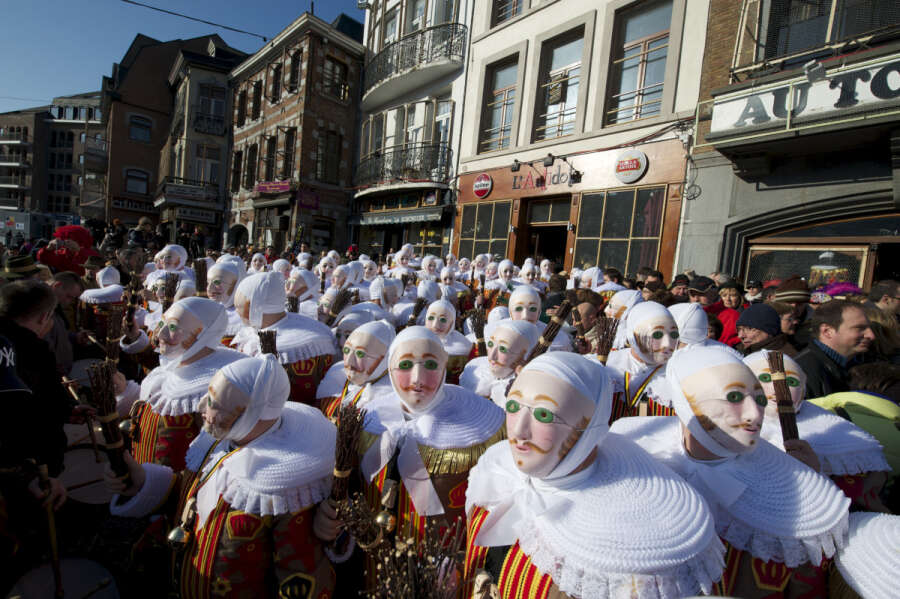 Les Gilles du Carnaval de Binche