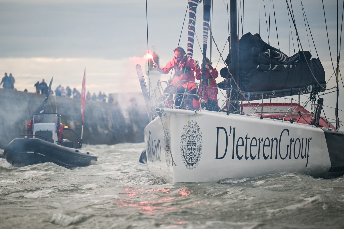 Vendée Globe : Denis Van Weynbergh, enfin arrivé !