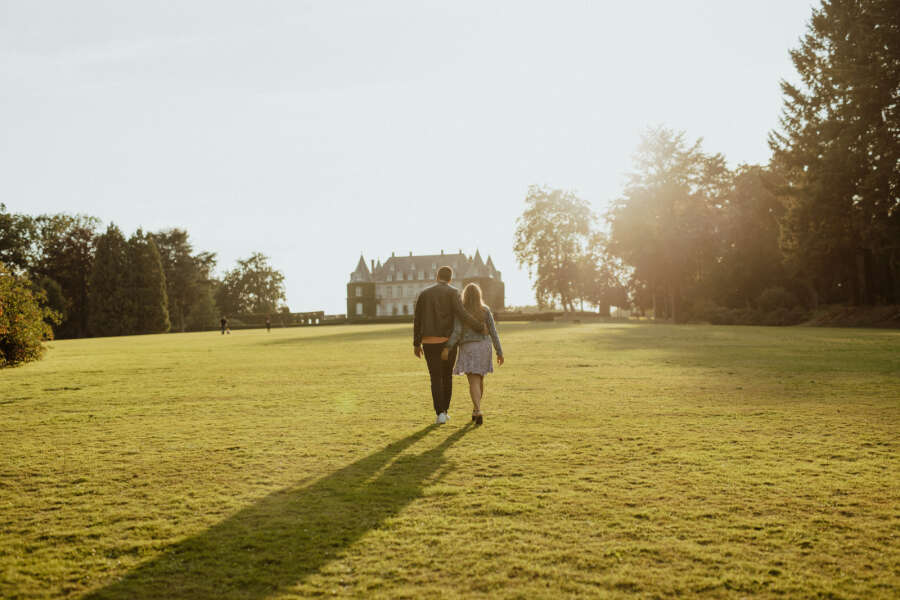 Balade en amoureux au domaine du Chateau de la Hulpe