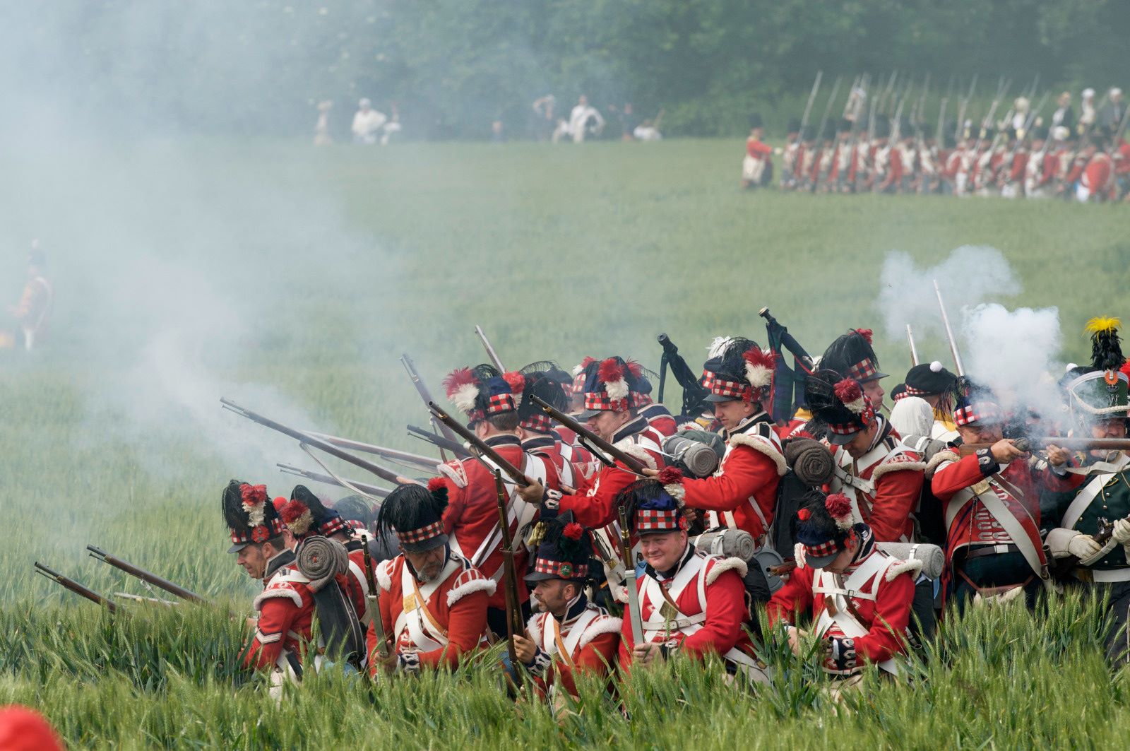Assistez à la reconstitution historique de la bataille de Waterloo 1815 et participez aux animations