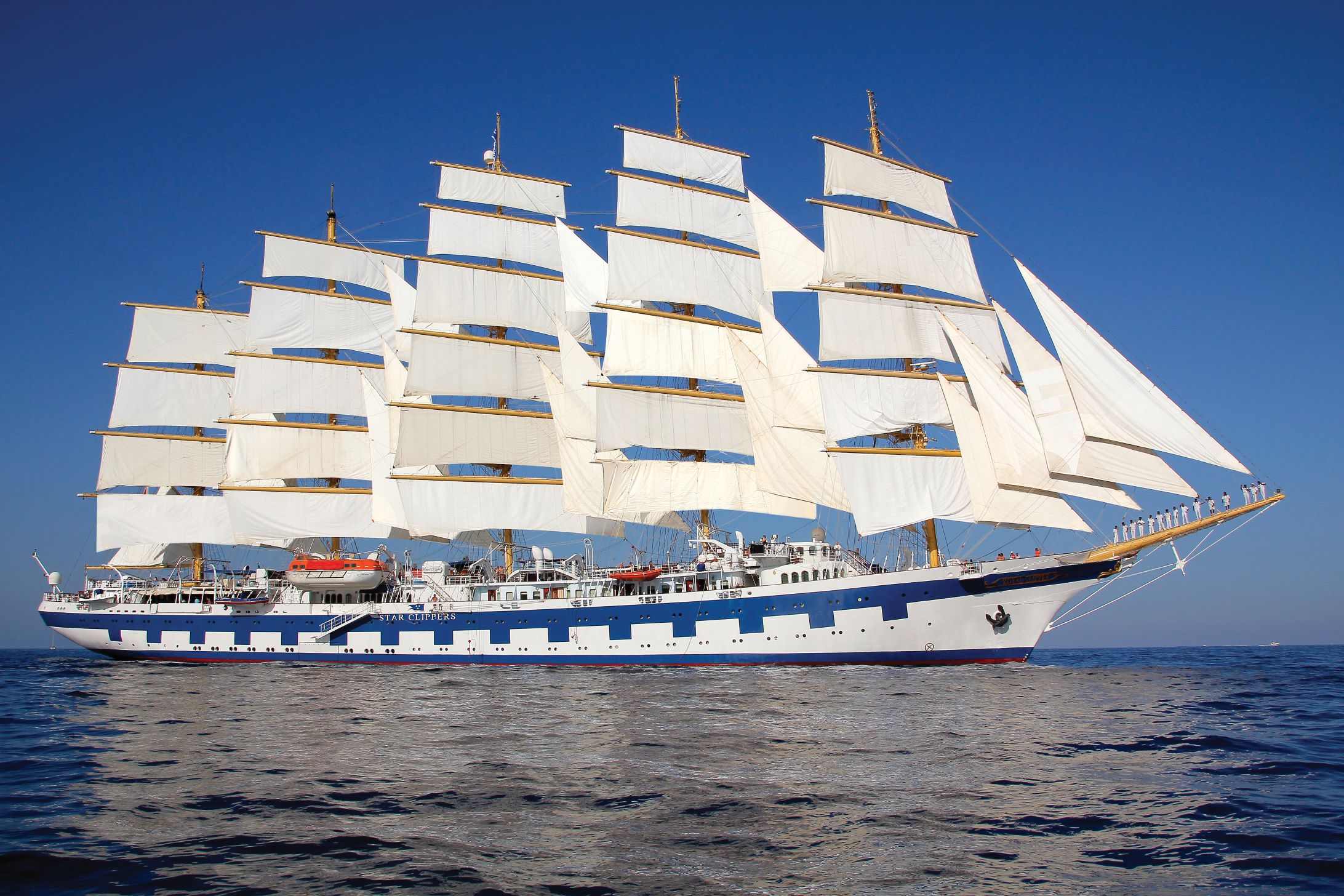 Verslag: mijn eerste cruise, aan boord van de Royal Clipper. Een ervaring om te herhalen? Wat moet je weten?