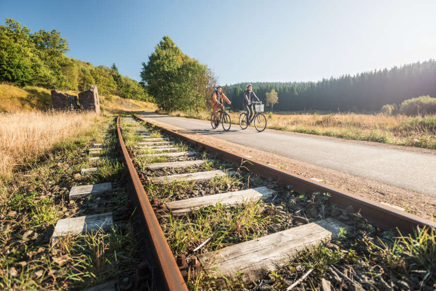 Ligne Ravel 45 Sourbrodt Vennbahn Grunen Kloster-Rurhof