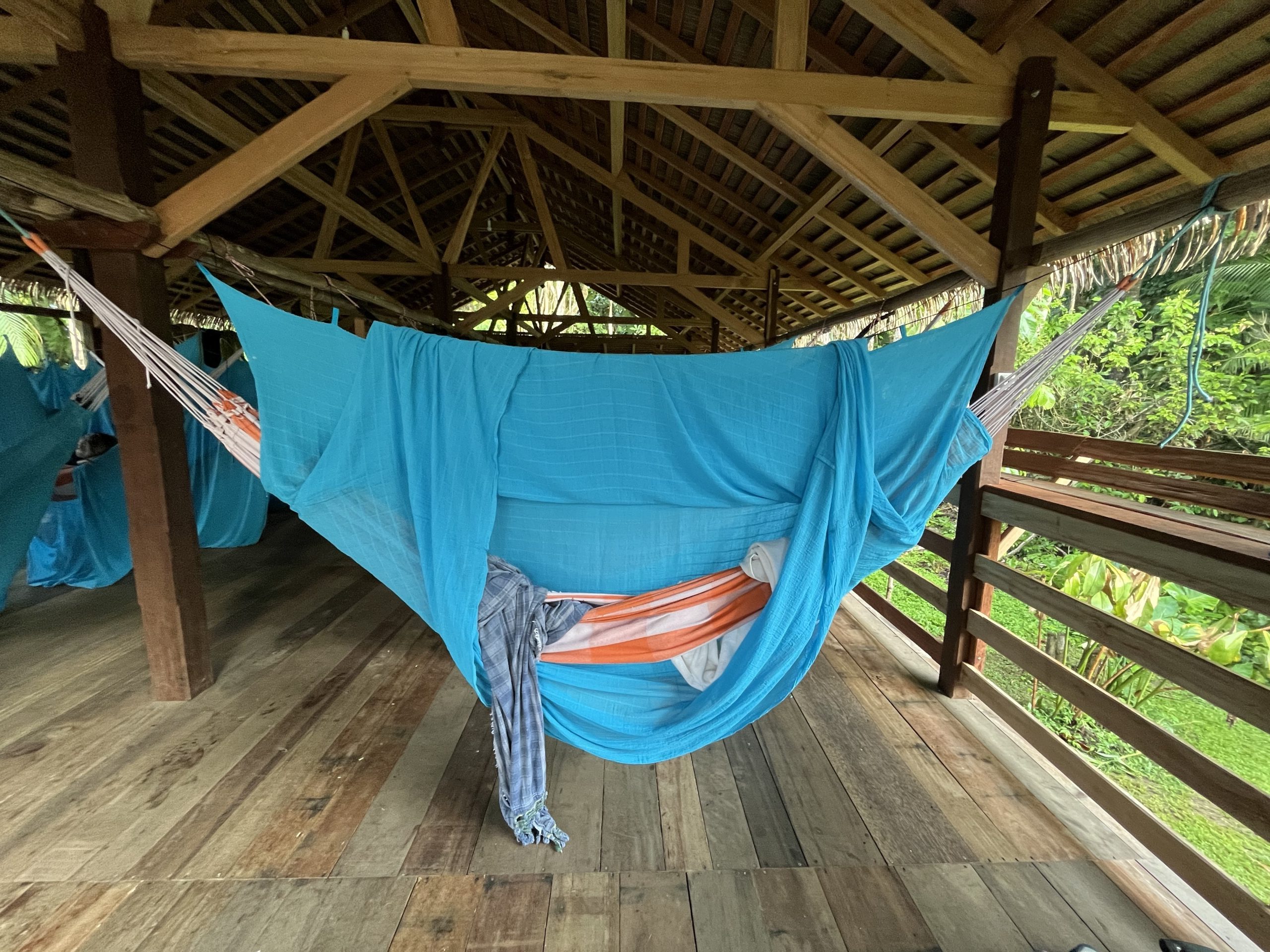 La nuit dans un hamac, une expérience…