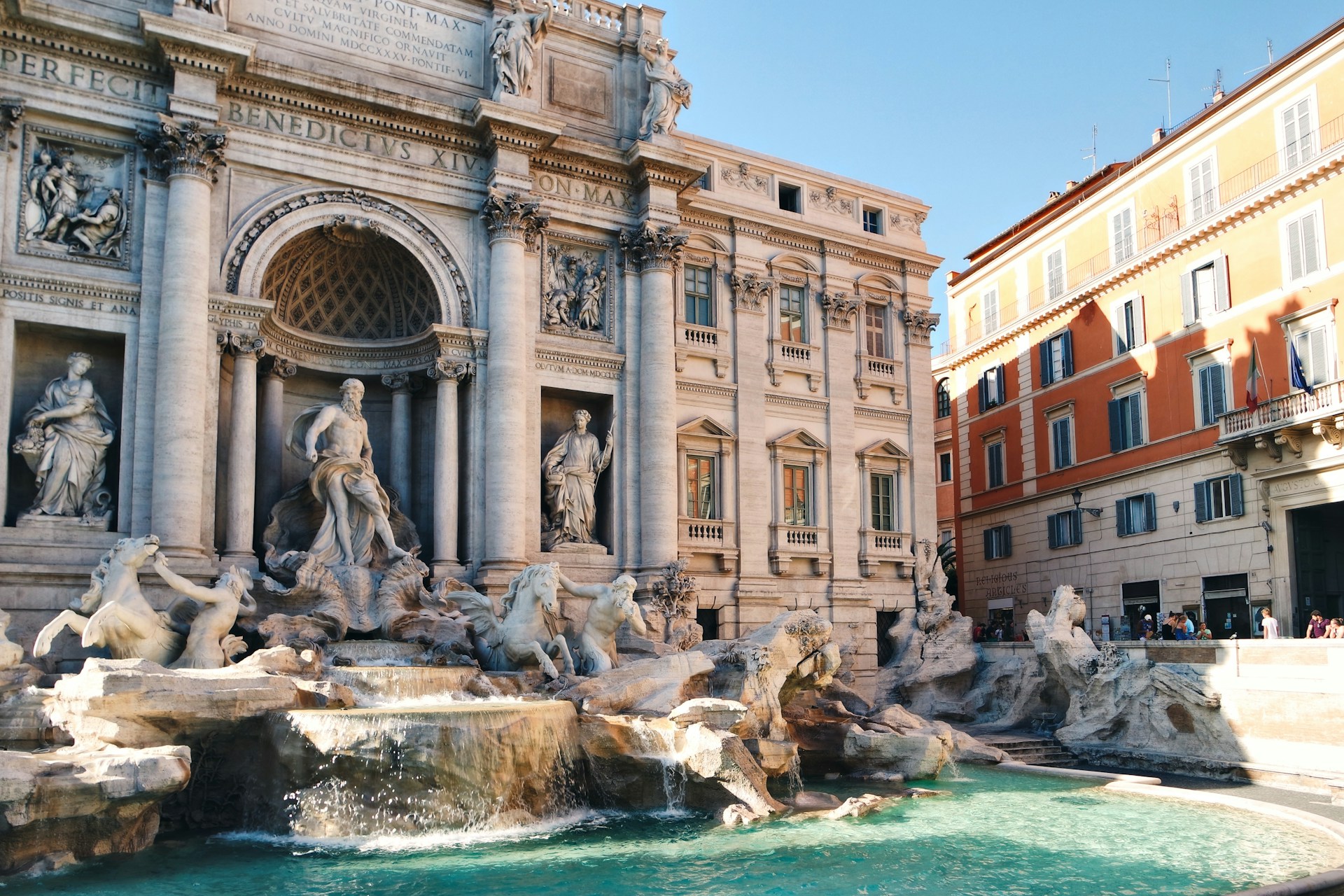 La Fontaine de Trevi devient payante et les cartes bancaires sont acceptées !