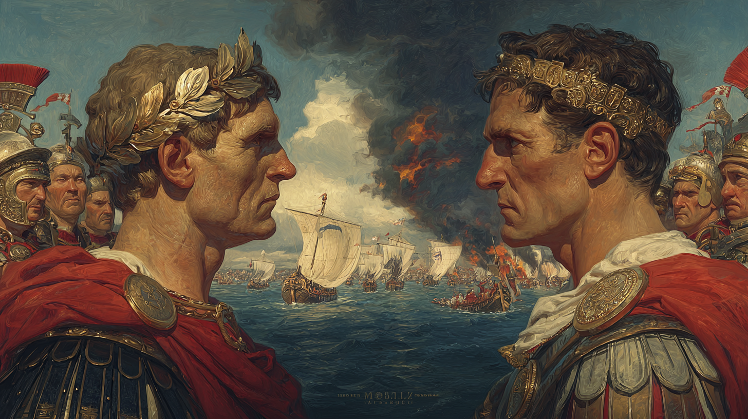 Un jour, un endroit : le 2 septembre 31 av. J.-C., Actium (Grèce), quand la République romaine s’effaça devant l’Empire…