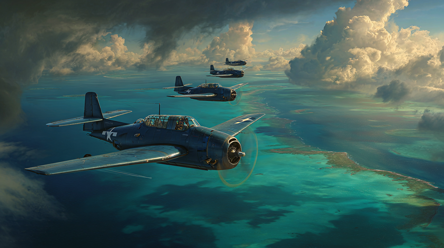 Een dag, een plek: 5 december 1945, de Bermudadriehoek. 5 vliegtuigen verdwijnen in de oceaan…