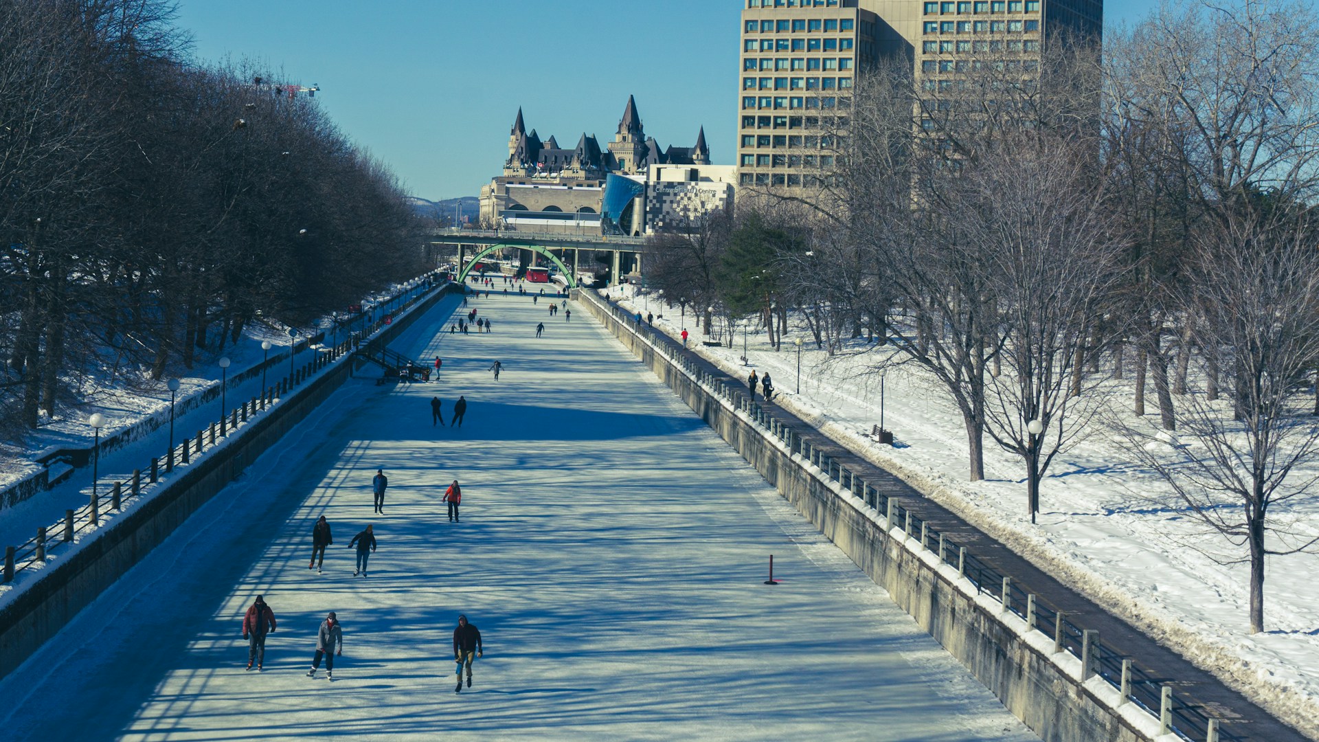 Ottawa: het Rideaukanaal wordt opnieuw de grootste schaatsbaan ter wereld