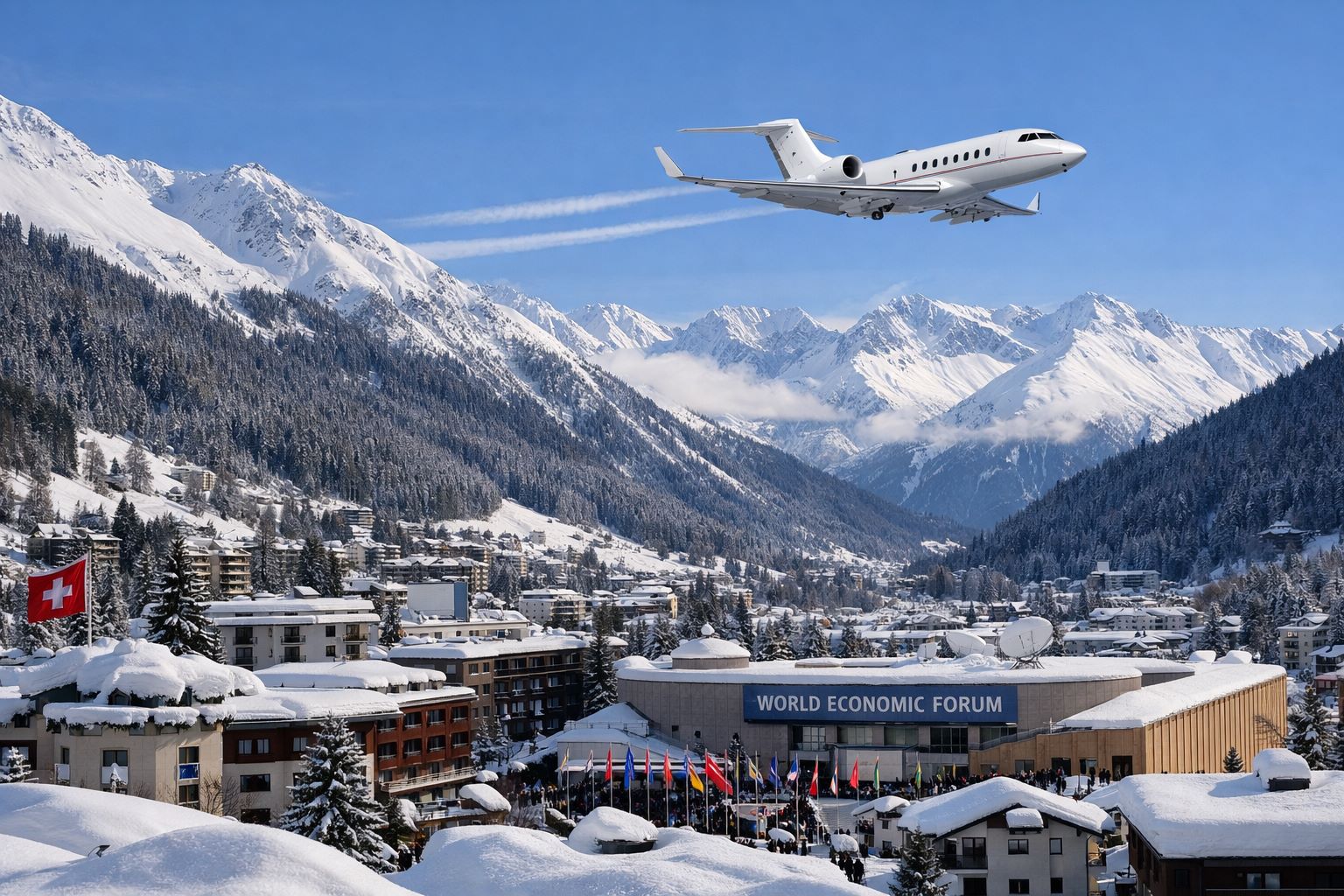 Davos : un retour de flamme qui demande une taxe sur la première classe ?