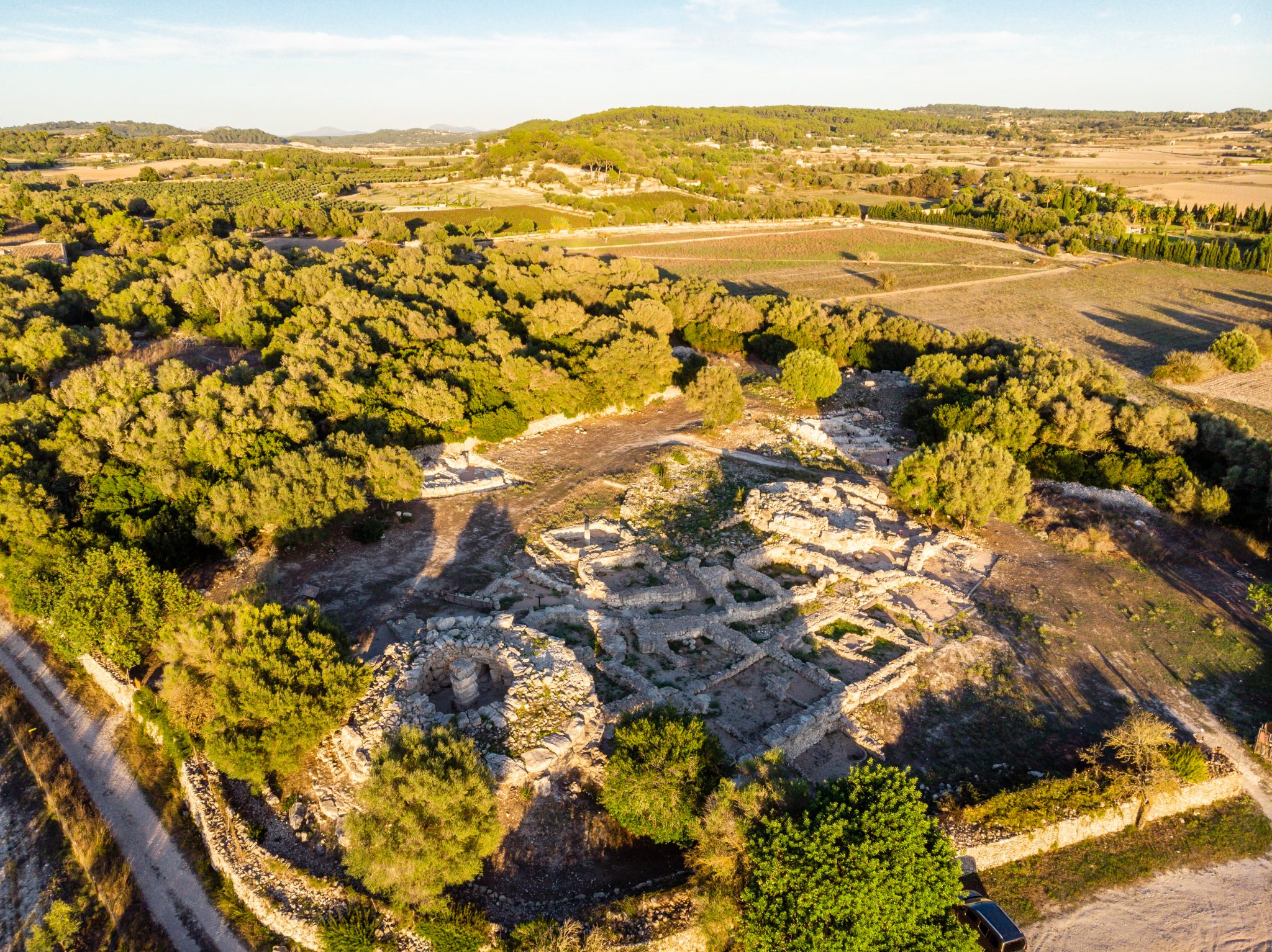 Son Fornés, archaeological site of prehistoric era, Montuiri, Mallorca, Spain