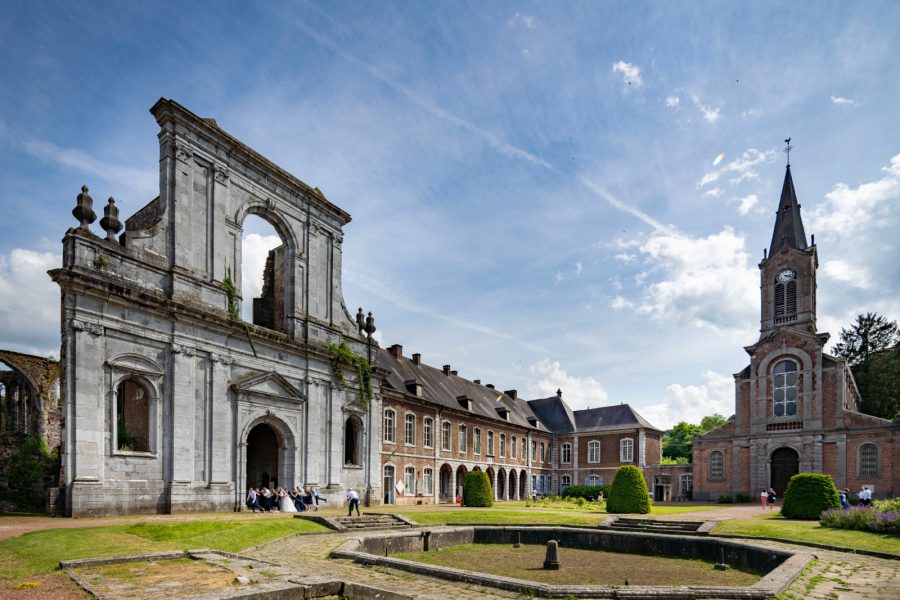 Vestiges de l'Abbaye d'Aulne