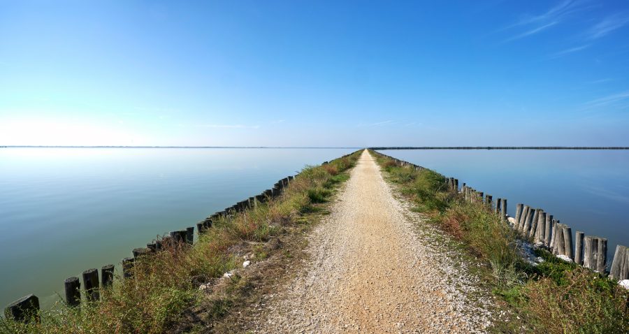 Comacchio (Fe), l'Argine degli Angeli