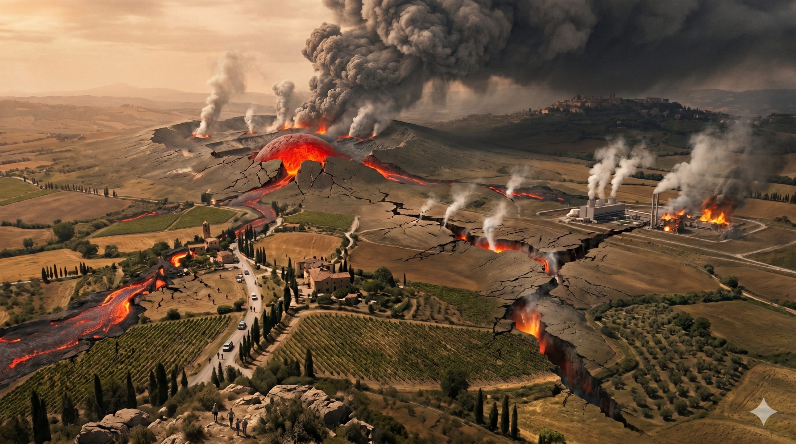 Un… nouveau supervolcan bientôt en Toscane ?