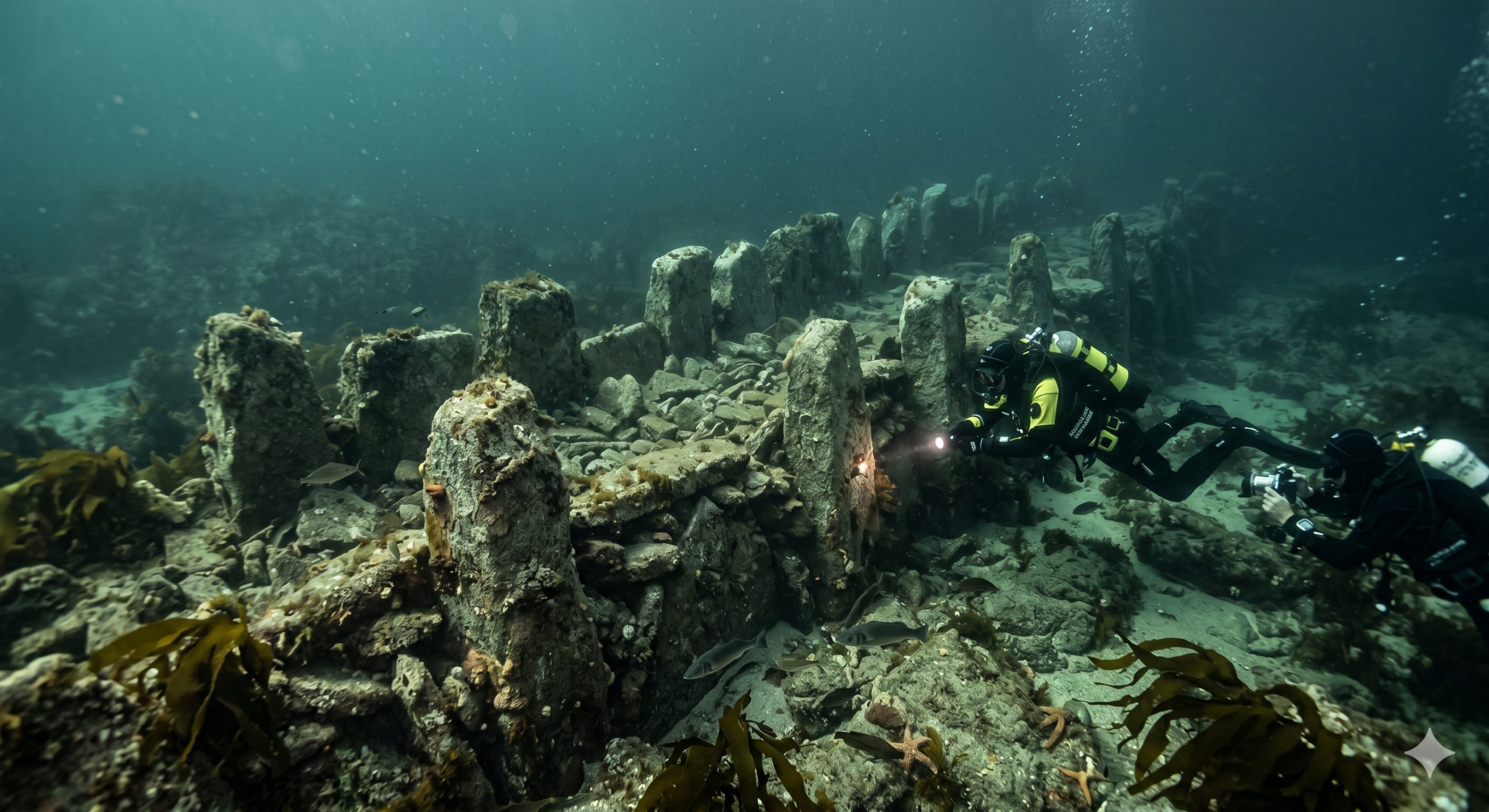 Bretagne : un mur englouti de 7.000 ans !