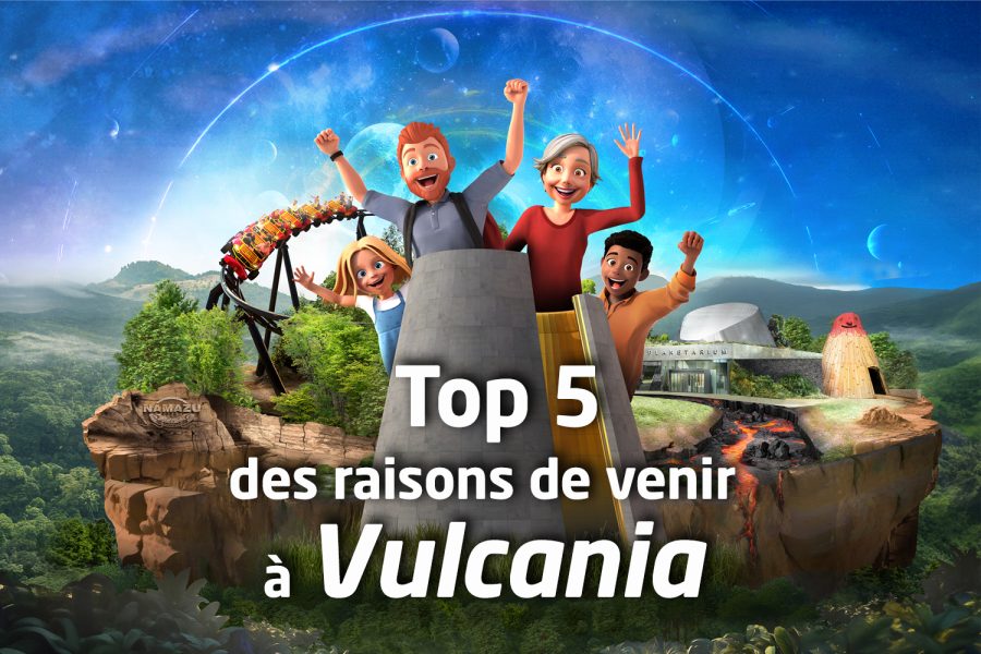 Top 5 redenen om Vulcania te bezoeken