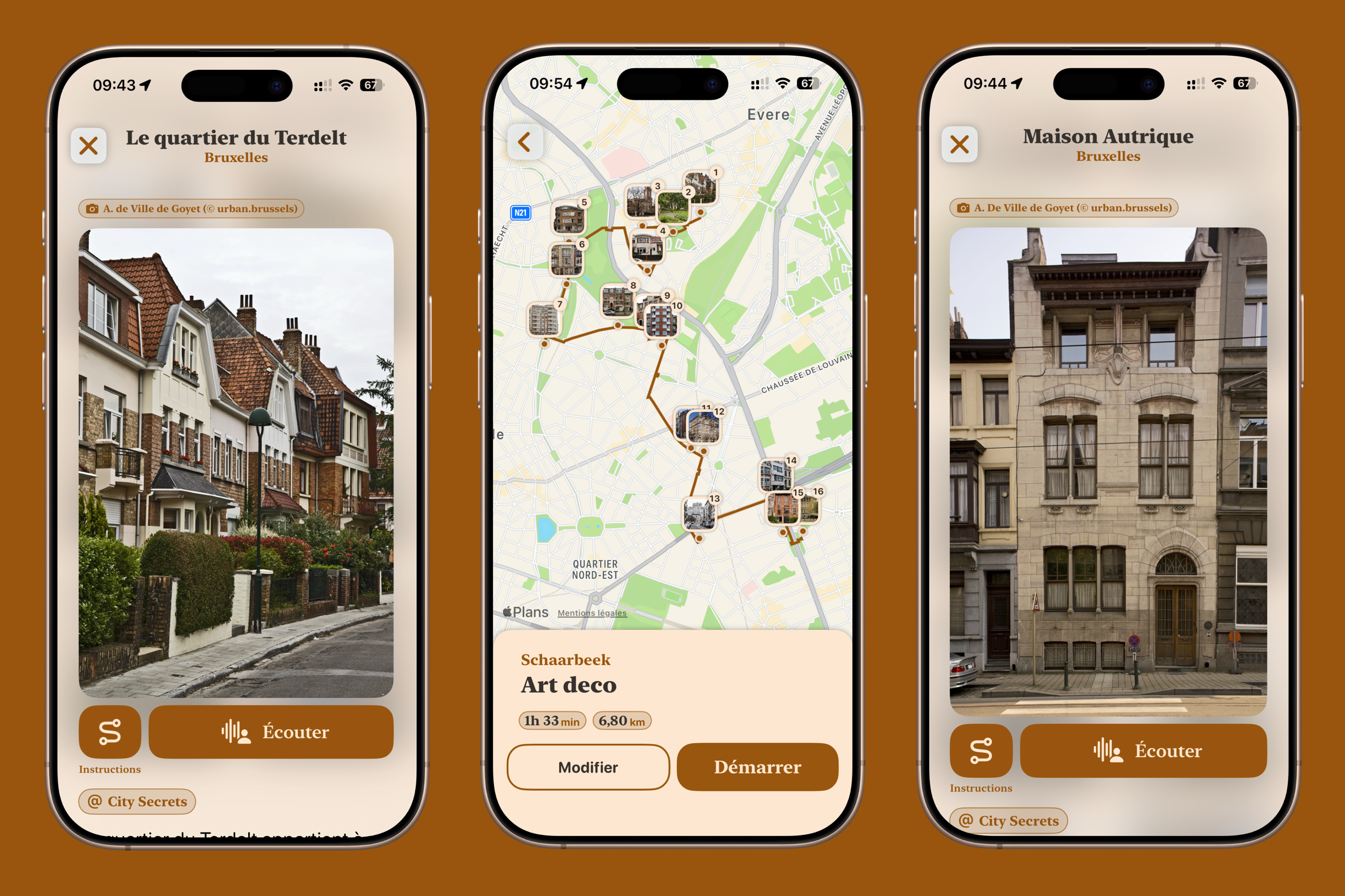 Schaerbeek se visite désormais les yeux en l’air