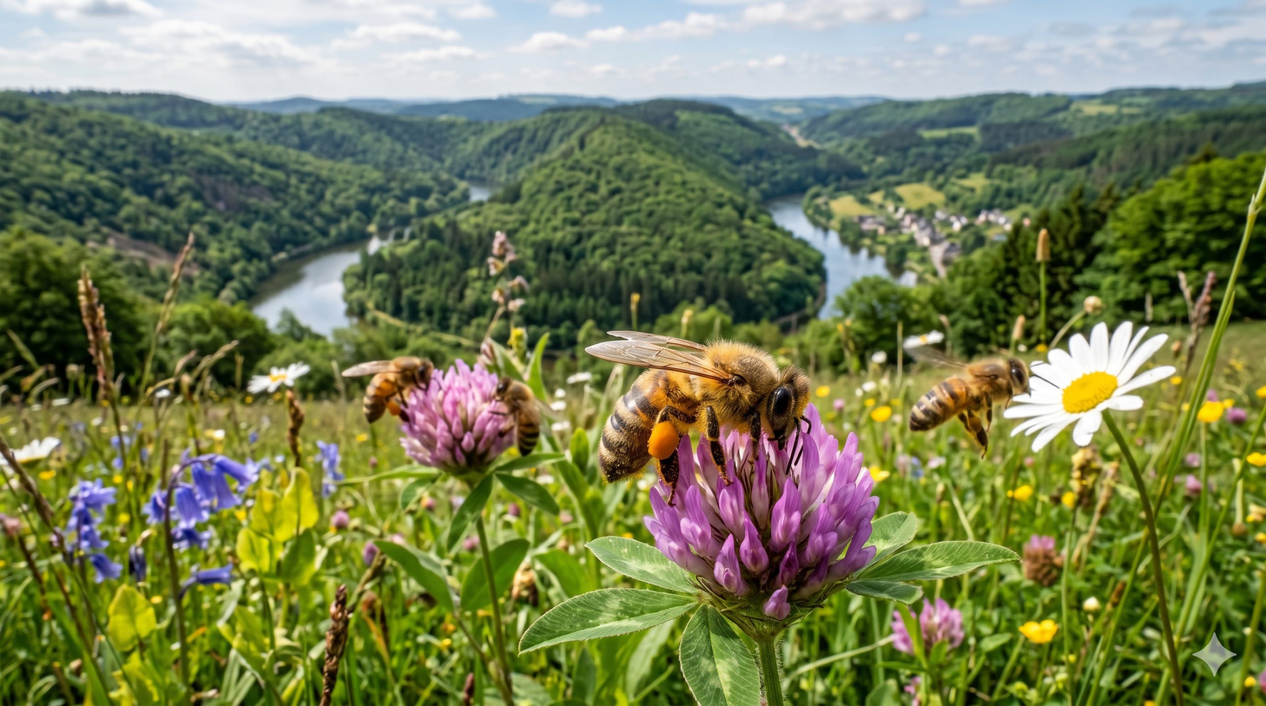 Quand les parcs nationaux wallons permettent de préserver les abeilles !